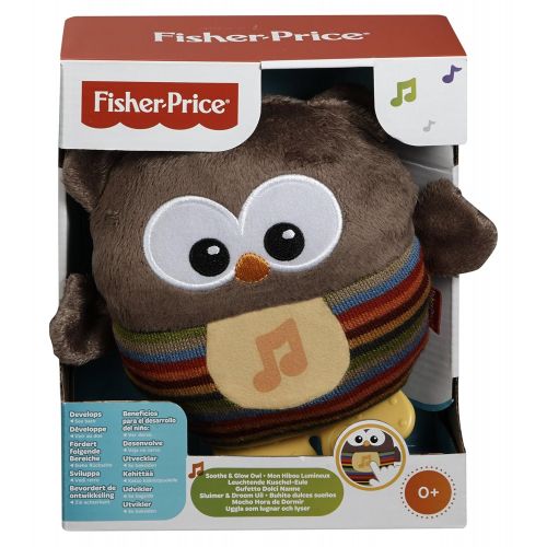 피셔프라이스 Fisher-Price Soothe & Glow Owl, Brown
