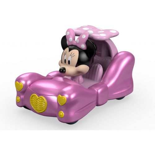 피셔프라이스 Fisher-Price Disney Mickey & the Roadster Racers, Minnies Bow-Tastic Bow-Mobile