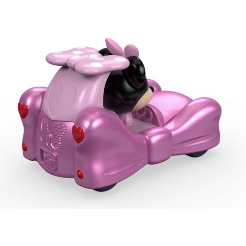 피셔프라이스 Fisher-Price Disney Mickey & the Roadster Racers, Minnies Bow-Tastic Bow-Mobile