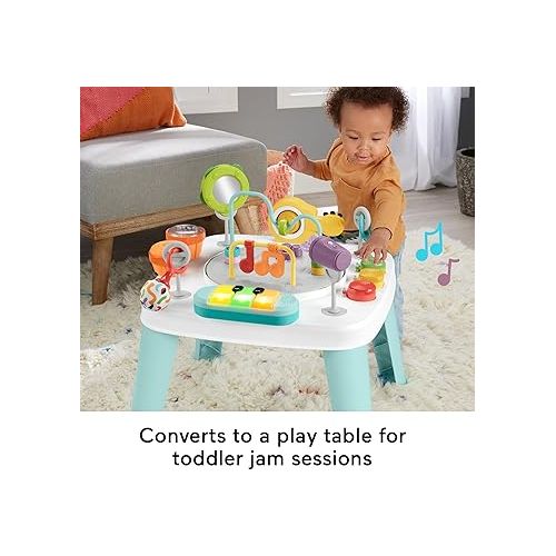 피셔프라이스 FISHER-PRICE BABY to Toddler Toy 3-in-1 Hit Wonder Activity Center & Play Table with Music Lights & Developmental Toys Ages 6+ Months