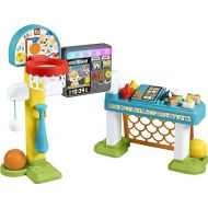 Fisher-Price Toddler Learning Toy Laugh & Learn 4-in-1 Game Experience Sports Activity Center with Smart Stages for Infants Ages 9+ Months?