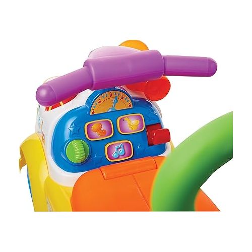 피셔프라이스 Fisher-Price Little People Music Parade Ride-On, Plays 5 Marching Tunes & Other Sounds! Perfect for Toddler Boys & Girls Ages 1, 2, & 3 Years Old - Helps Foster Motor Skills [Amazon Exclusive]