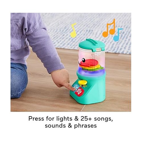 피셔프라이스 Fisher-Price Laugh & Learn Baby & Toddler Toy Counting & Colors Smoothie Maker Pretend Blender with Music & Lights for Ages 9+ Months