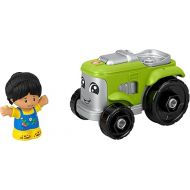 Little People Fisher-Price Toddler Toy Tractor and Farmer Character Figure for Preschool Play Ages 1+ Years