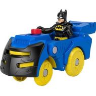 DC SUPER FRIENDS Fisher-Price Imaginext Batman Toys Head Shifters Figure & Batmobile Vehicle Set for Preschool Kids Ages 3+ Years?
