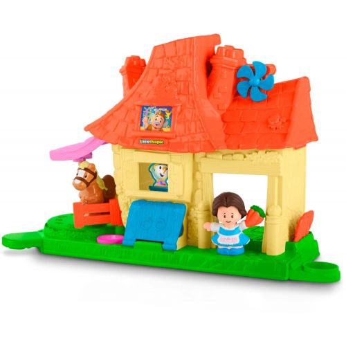 피셔프라이스 Fisher-Price Little People Disney Princess, Belles Caring House Playset