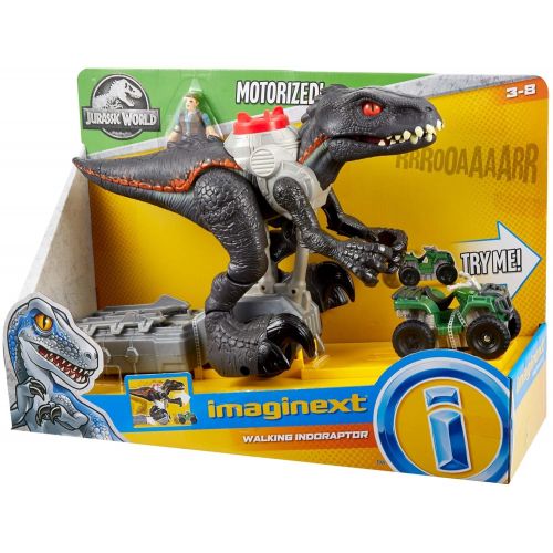 피셔프라이스 Fisher-Price Imaginext Jurassic World, Walking Indoraptor