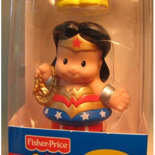 피셔프라이스 Fisher-Price Little People DC-Super Friends - Batman + Wonder Woman