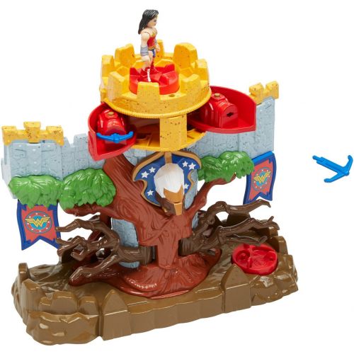 피셔프라이스 Fisher-Price Imaginext DC Super Friends, Themyscira Island & Wonder Woman