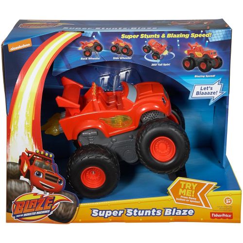 피셔프라이스 Fisher-Price Nickelodeon Blaze & the Monster Machines, Super Stunts Blaze