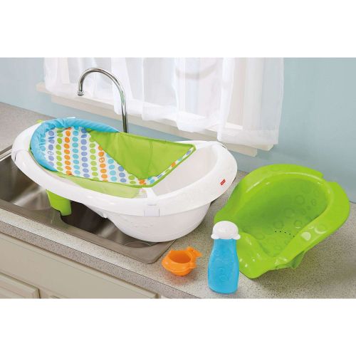 피셔프라이스 Fisher-Price 4-in-1 Sling n Seat Tub, Green