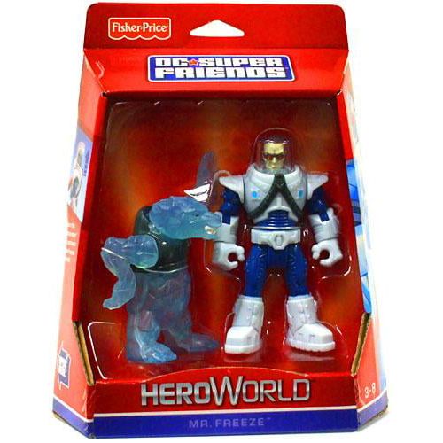 피셔프라이스 Fisher-Price Batman DC Super Friends Hero World Mr. Freeze Action Figure