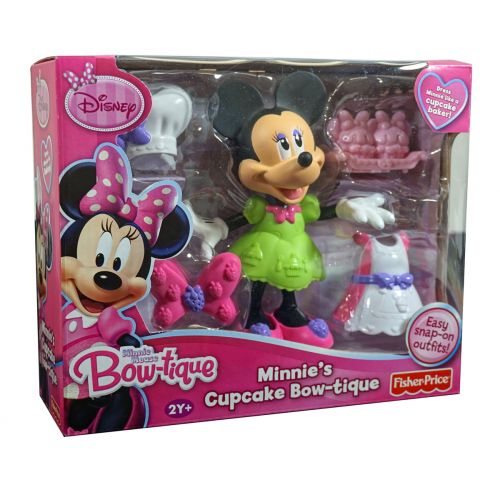 피셔프라이스 Disney Minnie Mouse Basic Cupcake Bow-Tique Play Set