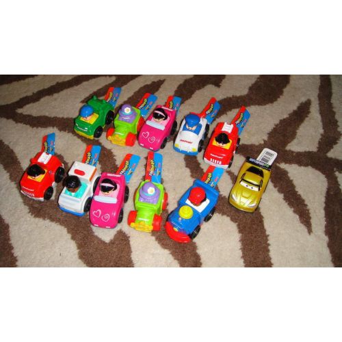 피셔프라이스 Fisher-Price NWT NEW FISHER PRICE LITTLE PEOPLE WHEELIES LOT OF 11 DISNEY CARS +