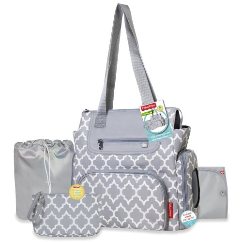 피셔프라이스 Fisher-Price 5 in 1 Lattice Diaper Bag