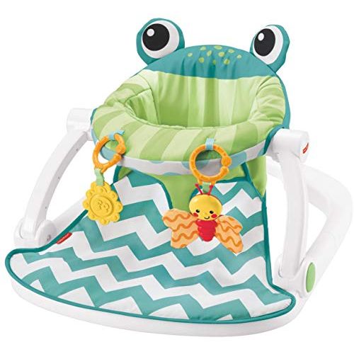 피셔프라이스 Fisher-Price Sit-Me-Up Floor Seat, Citrus Frog
