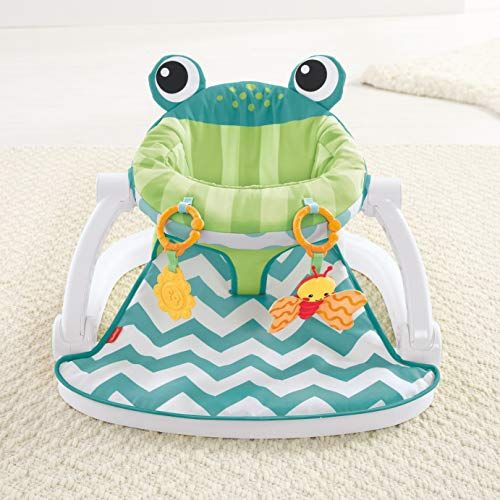 피셔프라이스 Fisher-Price Sit-Me-Up Floor Seat, Citrus Frog