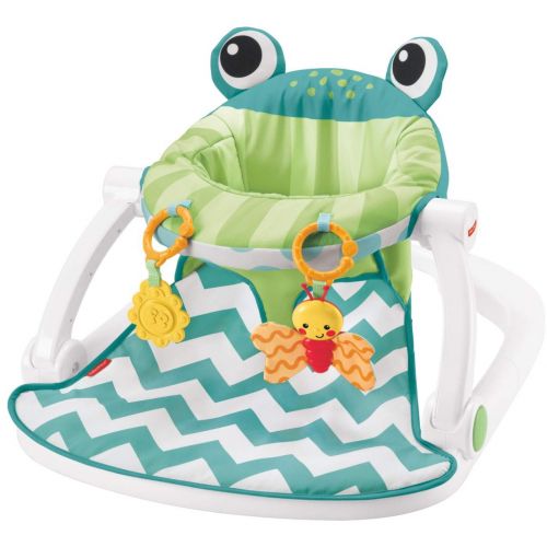 피셔프라이스 Fisher-Price Sit-Me-Up Floor Seat, Citrus Frog