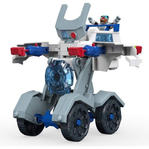 피셔프라이스 Fisher-Price Imaginext Teen Titans Go! Cyborg & Transforming Battle Rig