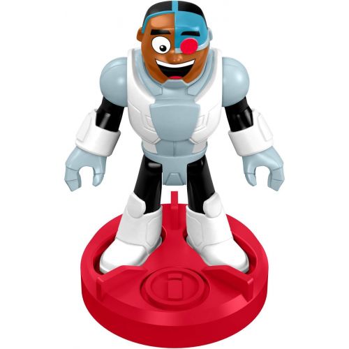 피셔프라이스 Fisher-Price Imaginext Teen Titans Go! Cyborg & Transforming Battle Rig