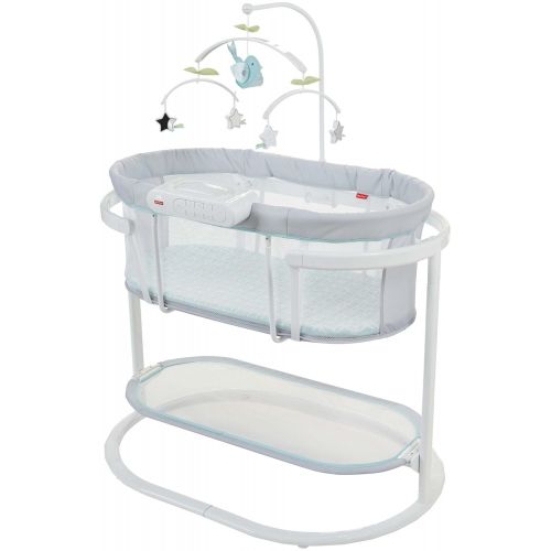 피셔프라이스 Fisher-Price Soothing Motions Bassinet, White