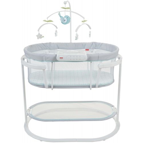 피셔프라이스 Fisher-Price Soothing Motions Bassinet, White