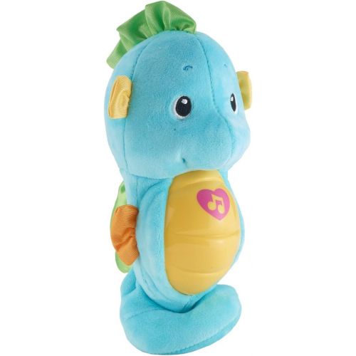 피셔프라이스 Fisher-Price Soothe & Glow Seahorse, Blue, Standard Packaging