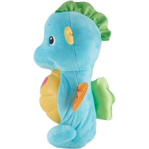 피셔프라이스 Fisher-Price Soothe & Glow Seahorse, Blue, Standard Packaging