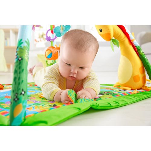 피셔프라이스 Fisher-Price Rainforest Music & Lights Deluxe Gym [Amazon Exclusive]