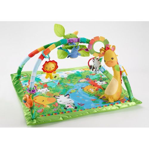 피셔프라이스 Fisher-Price Rainforest Music & Lights Deluxe Gym [Amazon Exclusive]