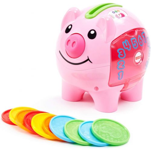 피셔프라이스 [아마존베스트]Fisher-Price Laugh & Learn Smart Stages Piggy Bank [Amazon Exclusive]