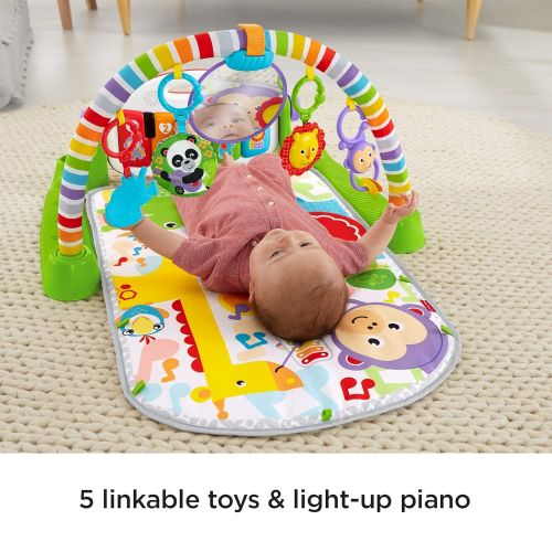 피셔프라이스 [아마존베스트]Fisher-Price Deluxe Kick n Play Piano Gym