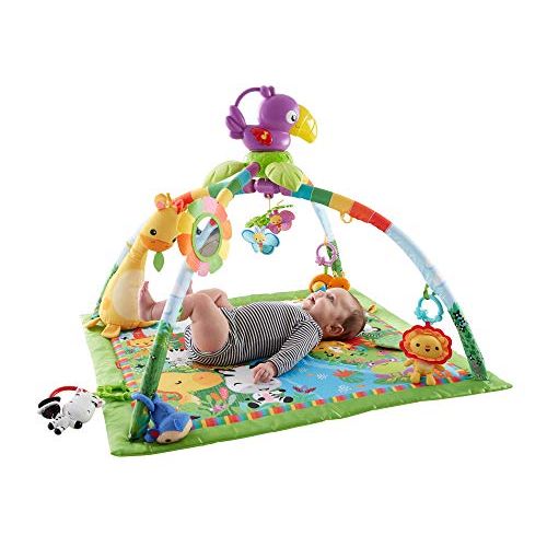 피셔프라이스 [아마존베스트]Fisher-Price Rainforest Music & Lights Deluxe Gym [Amazon Exclusive]