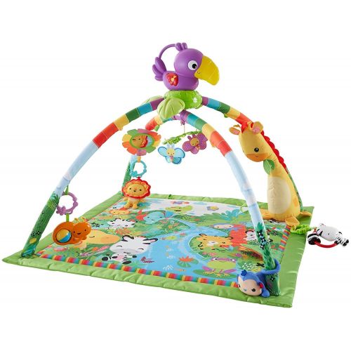 피셔프라이스 [아마존베스트]Fisher-Price Rainforest Music & Lights Deluxe Gym [Amazon Exclusive]