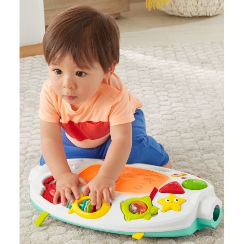 피셔프라이스 [아마존베스트]Fisher-Price 4-in-1 Ocean Activity Center, Blue/Green