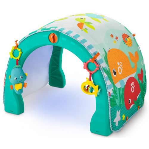 피셔프라이스 [아마존베스트]Fisher-Price 4-in-1 Ocean Activity Center, Blue/Green