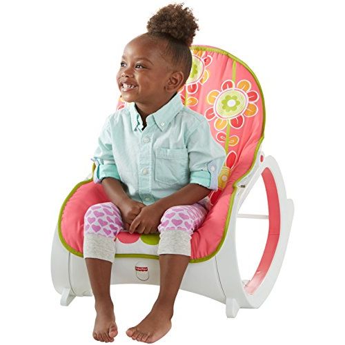 피셔프라이스 [아마존베스트]Fisher-Price Infant-to-Toddler Rocker - Floral Confetti