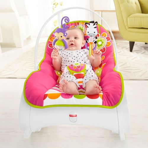 피셔프라이스 [아마존베스트]Fisher-Price Infant-to-Toddler Rocker - Floral Confetti