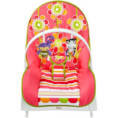 피셔프라이스 [아마존베스트]Fisher-Price Infant-to-Toddler Rocker - Floral Confetti