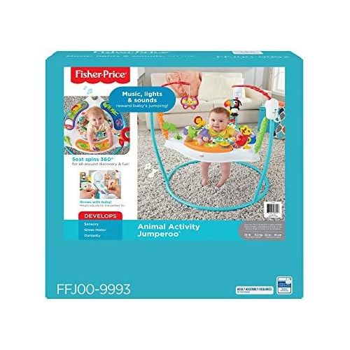 피셔프라이스 [아마존베스트]You purchased this item on August 10, 2018. Fisher-Price Jumperoo: Animal Activity, Blue