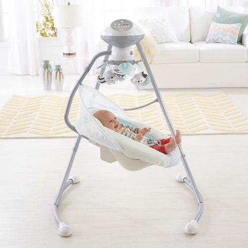 피셔프라이스 [아마존베스트]Fisher-Price Moonlight Meadow Cradle n Swing [Amazon Exclusive]