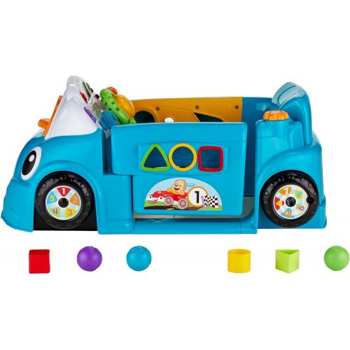 피셔프라이스 [아마존베스트]Fisher-Price Laugh & Learn Smart Stages Crawl Around Car, Blue