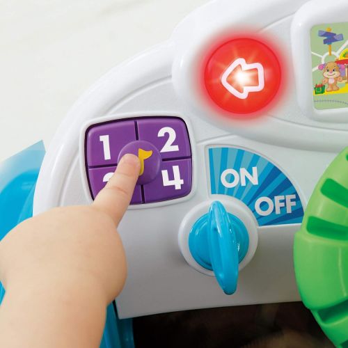 피셔프라이스 [아마존베스트]Fisher-Price Laugh & Learn Smart Stages Crawl Around Car, Blue