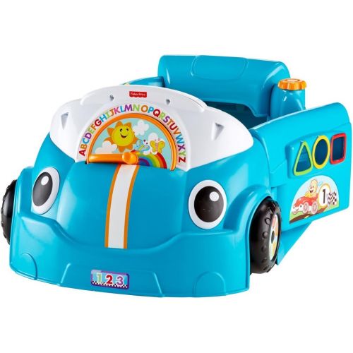 피셔프라이스 [아마존베스트]Fisher-Price Laugh & Learn Smart Stages Crawl Around Car, Blue