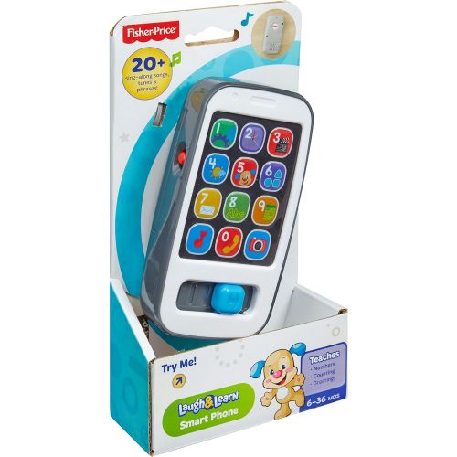 피셔프라이스 [아마존베스트]Fisher-Price Laugh & Learn Smart Phone, White