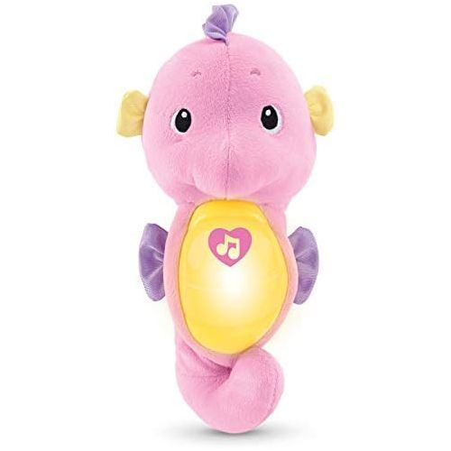 피셔프라이스 [아마존베스트]Fisher-Price Soothe & Glow Seahorse, Pink