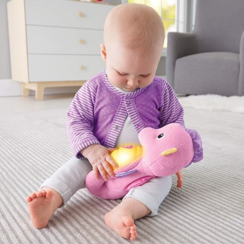 피셔프라이스 [아마존베스트]Fisher-Price Soothe & Glow Seahorse, Pink