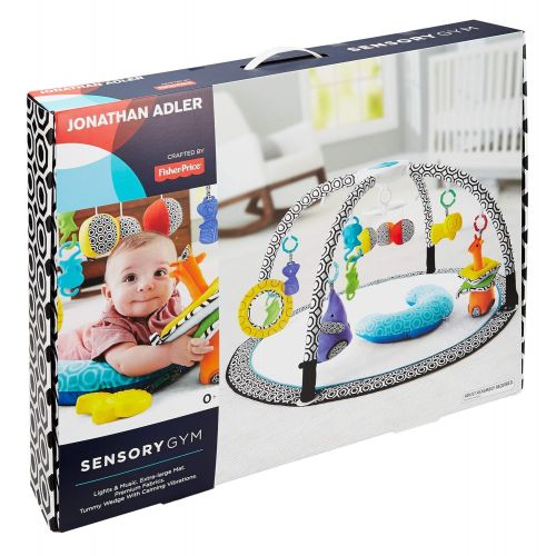 피셔프라이스 [아마존베스트]Fisher-Price Jonathan Adler Sensory Gym, Black/White