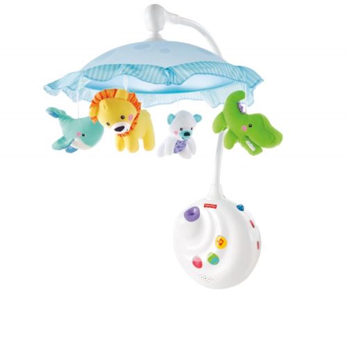 피셔프라이스 [아마존베스트]Fisher-Price Precious Planet 2-in-1 Projection Mobile