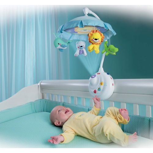 피셔프라이스 [아마존베스트]Fisher-Price Precious Planet 2-in-1 Projection Mobile